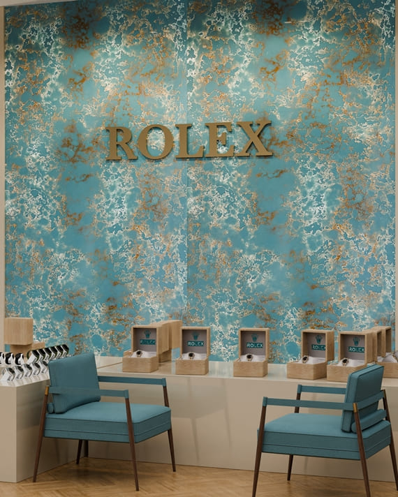 Luxe - Amazonite luxury quartz slab